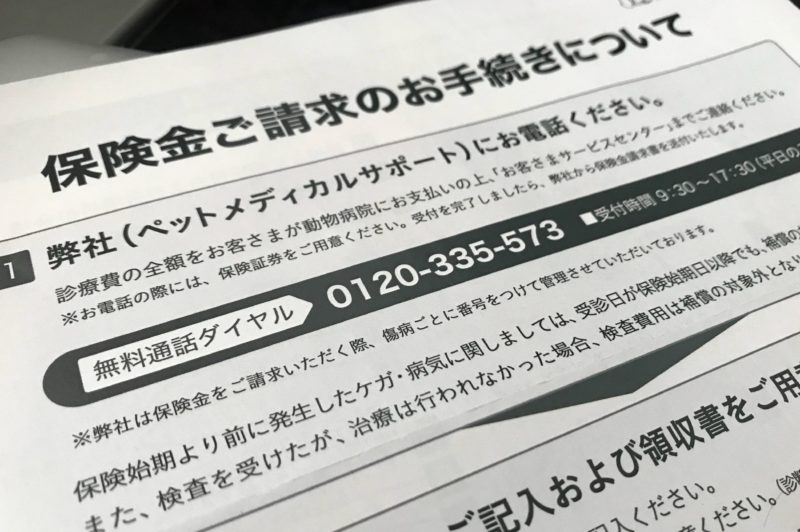 Ps保険 ペット保険の請求してみた 請求方法 入金の速さは 浜松市の犬連れお出かけ観光ガイド むぎさんぽ